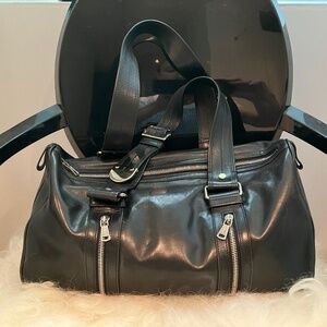 YSL Black Satchel